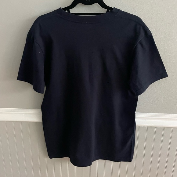 Supreme Men's Social Security Logo Navy Blue T-Shirt - Picture 9 of 9